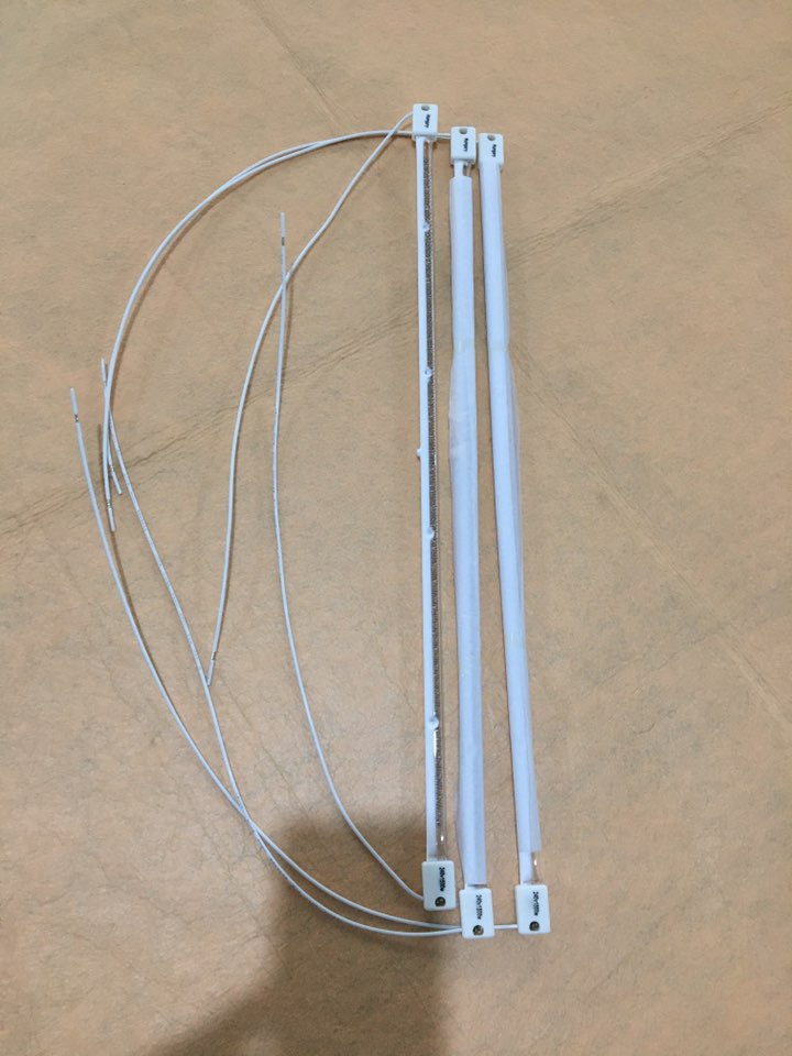 electric heating halogen lamp