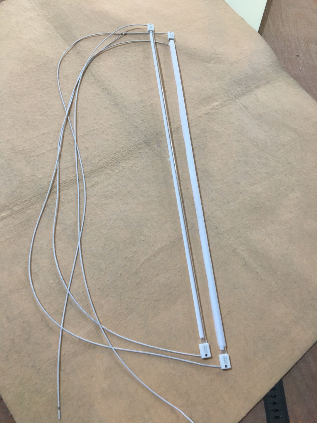 halogenowa lampa grzewcza podczerwona do kwarcu kołowego