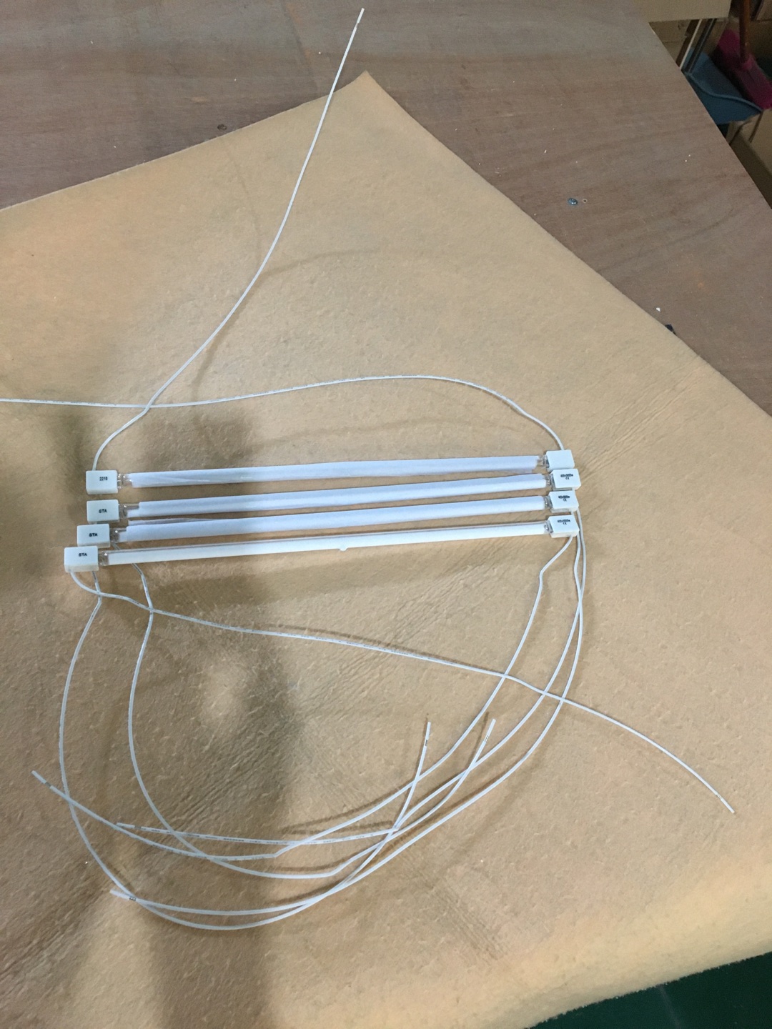 700mm 415v 2500w replacement infrared halogen lamp